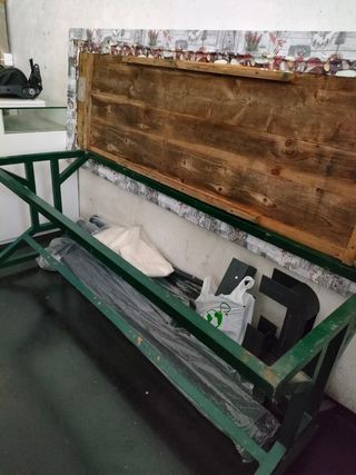 Mesa de jardín grande