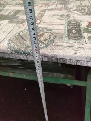 Mesa de jardín grande