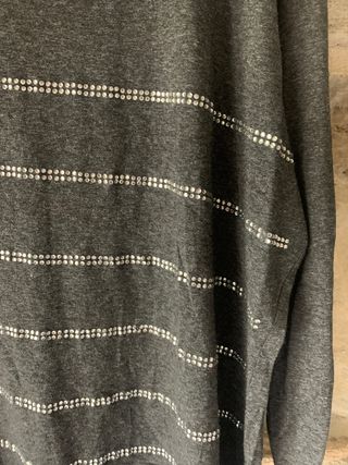 Maglia Krizia donna grigia con strass