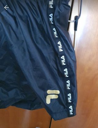 Shorts Fila Boxeo Negro y Dorado
