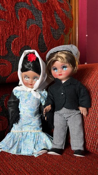 Pareja Muñecas Chulapos Pirulas