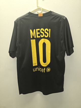 Camiseta FC Barcelona Messi 10 Negra 2011/12