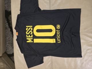 Camiseta FC Barcelona Messi 10 Negra 2011/12