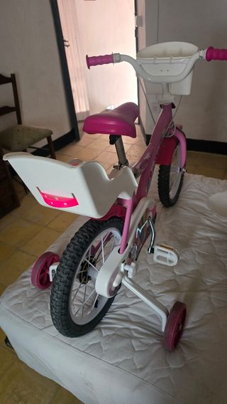 Bicicleta infantil rosa Fantasy