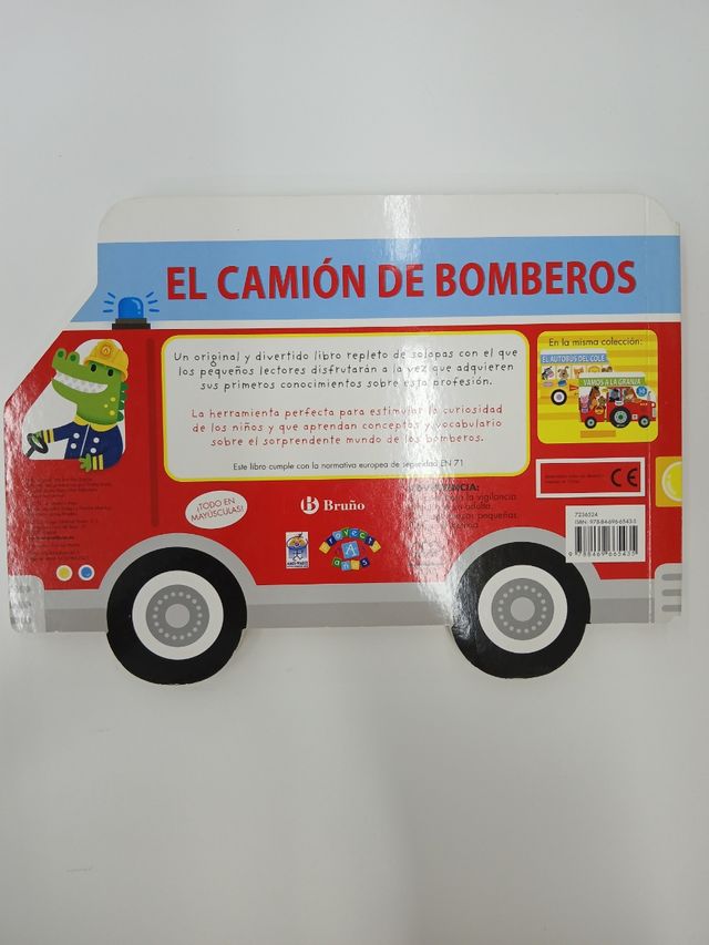 El camión de bomberos