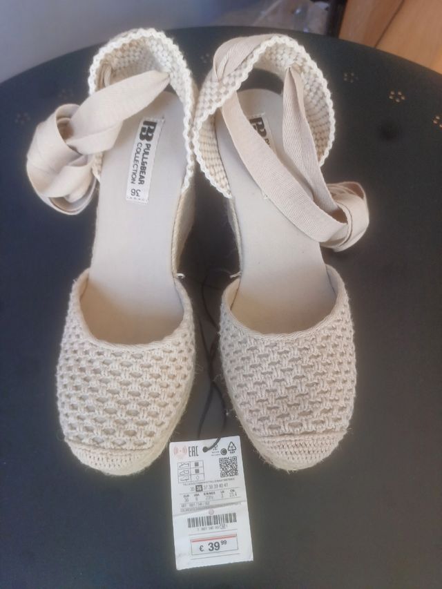 Alpargatas Cuña Pull&Bear