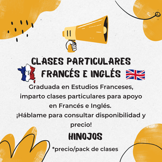 Clases Francés e Inglés en Hinojos