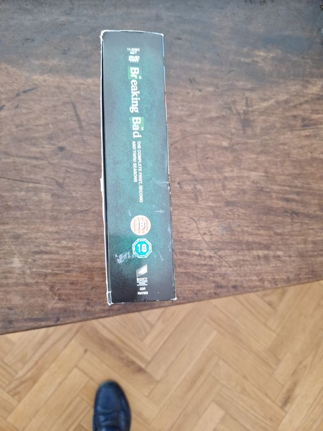 Set 11 DVD Breaking Bad. 3 primeras temporadas.