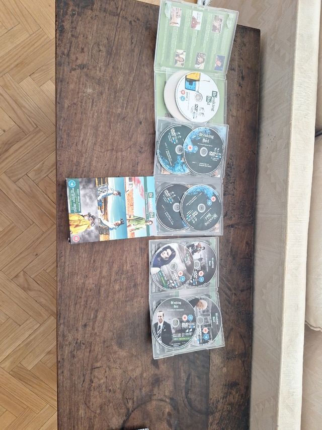 Set 11 DVD Breaking Bad. 3 primeras temporadas.