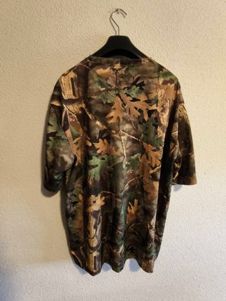 Camiseta caza camuflaje Quechua Talla XXL
