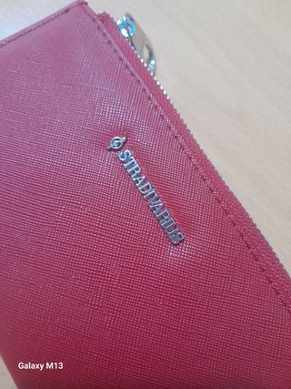 Cartera Stradivarius Roja
