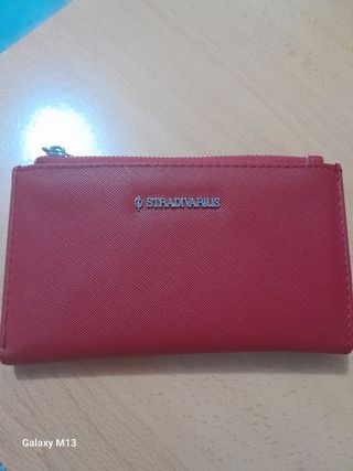 Cartera Stradivarius Roja