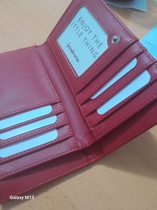 Cartera Stradivarius Roja