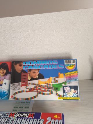 Lote 3 juegos mesa infantil Elektro, Domino, Marin