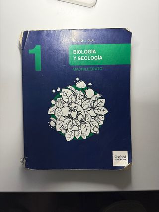 Libro Biología y Geología 1º Bachillerato