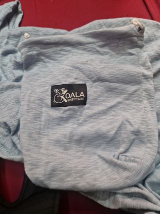 Fular portabebés Koala Babycare color light blue