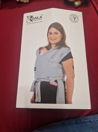 Fular portabebés Koala Babycare color light blue