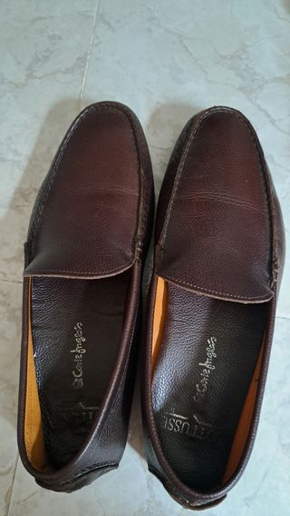 Zapatos de piel marrones 