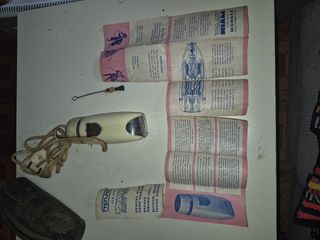 Maquinilla de afeitar eléctrica antigua