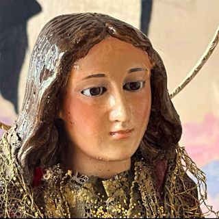 Antigua figura Santa Eulalia de Mérida