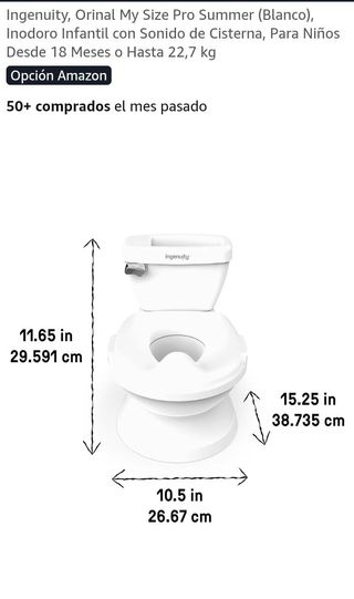 Orinal Ingenuity My Size Pro Summer Blanco