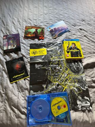Cyberpunk 2077 PS4 y versión PS5 descargable
