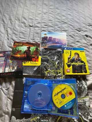 Cyberpunk 2077 PS4 y versión PS5 descargable