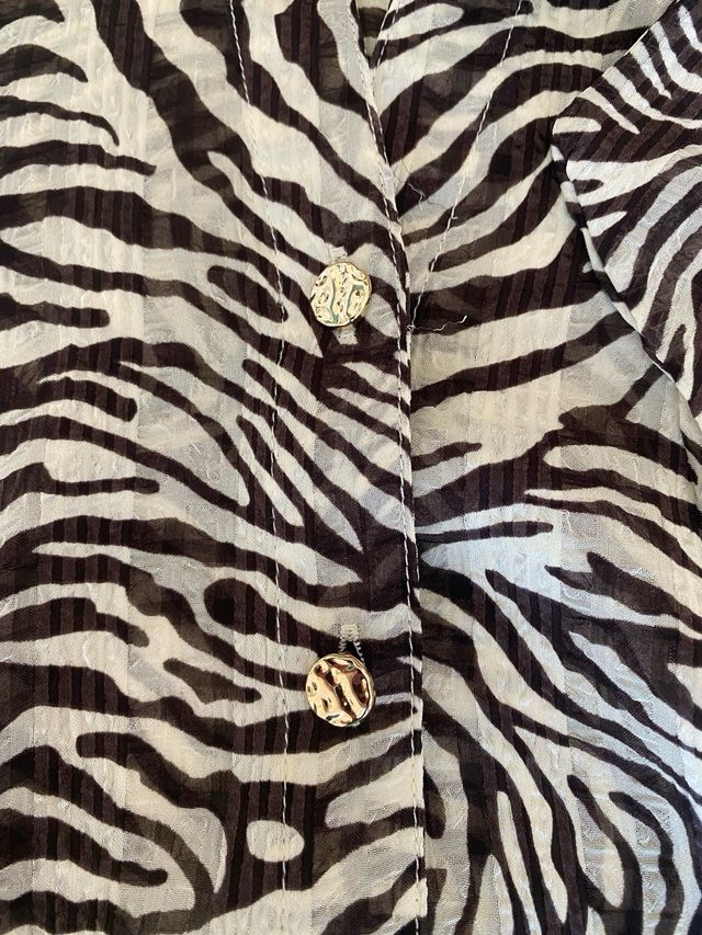 Blusa ZARA con fiocco