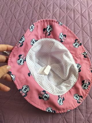 Cappellino neonata Minnie Mouse rosa