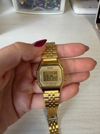 Reloj Casio Dorado Mujer LA680WEGA-9ER