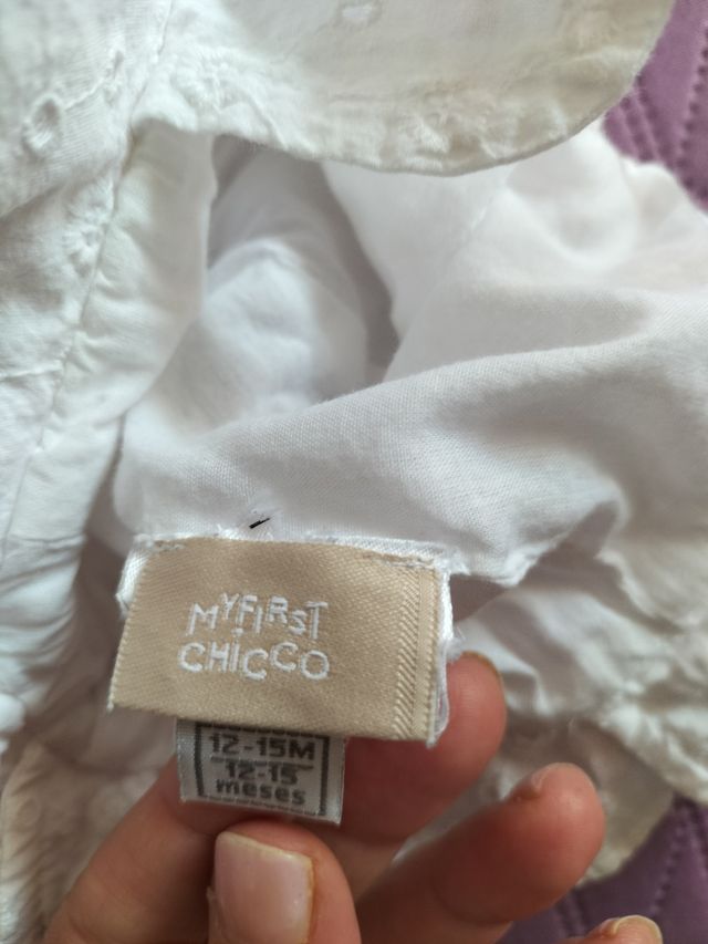 Cappellino neonata pizzo Sangallo