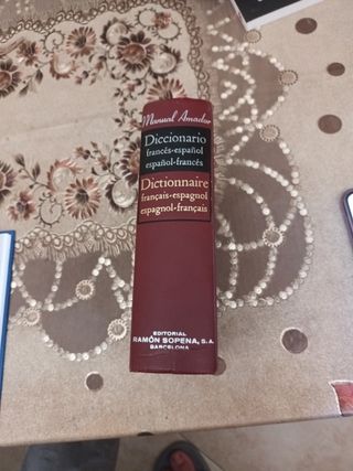 Diccionario francés español