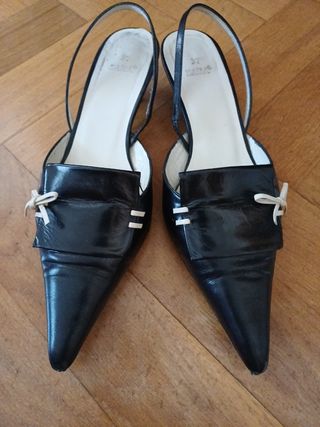 Zapatos Zara Talla 37 Negros