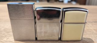 Batch 3 Zippo inutilizzati