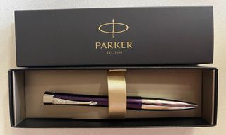 Bolígrafo Parker Negro y Marrón Caja Original