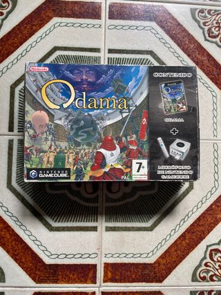 odama gamecube caja de carton