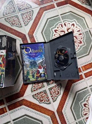 odama gamecube caja de carton