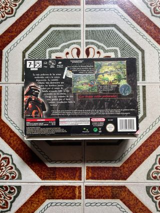 odama gamecube caja de carton