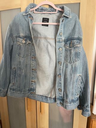 chaqueta vaquera oversize