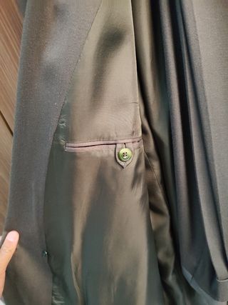 Traje de hombre gris XXL