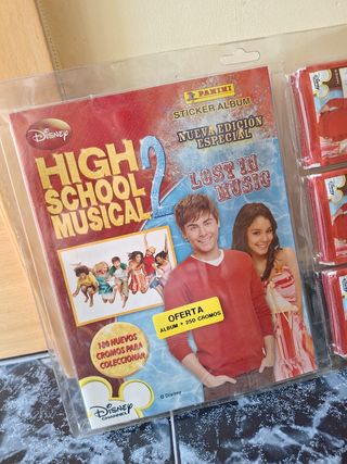High School Musical 3 y 2 Álbum Cromos Panini