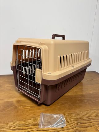 Transportín para Perro Beige y Marrón