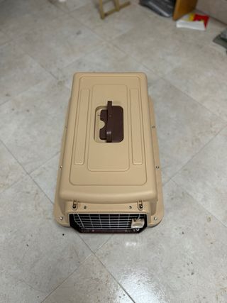 Transportín para Perro Beige y Marrón