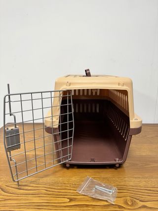 Transportín para Perro Beige y Marrón