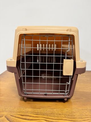 Transportín para Perro Beige y Marrón