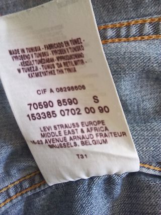 Cazadora vaquera Levi's