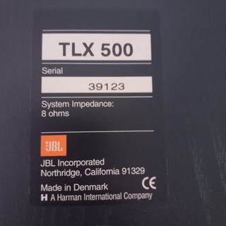 Altavoces JBL TLX 500 Negros