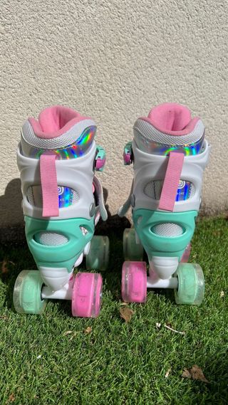 Patines 4 Ruedas Niña Ajustables