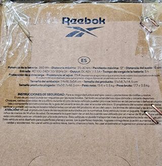 Patinete Eléctrico Reebok Urban DGT