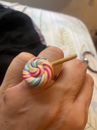 Anillo Piruleta Multicolor